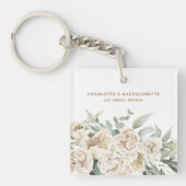 バチェロレッテウィークエンドパーティーの好意パーソナライズされた贈り物 キーホルダー (正面)