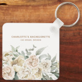 バチェロレッテウィークエンドパーティーの好意パーソナライズされた贈り物 キーホルダー (裏面)