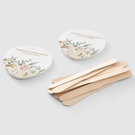 バチェロレッテウィークエンドパーティーの好意パーソナライズされた贈り物 ハンドファン (組立なし)