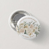 バチェロレッテウィークエンドパーティーの好意パーソナライズされた贈り物 缶バッジ (正面&裏面)