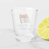 バチェロレッテウィークエンドパーティーフェスタパーソナライズされた ショットグラス (裏面)