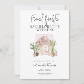 バチェロレッテウィークエンドファイナルフィエスタデザートウエスタン 招待状 (正面)