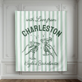 バチェロレッテカスタムパステルストライプ応援 タペストリー