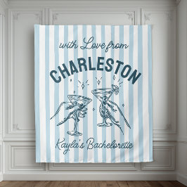 バチェロレッテカスタムパステルストライプ応援 タペストリー