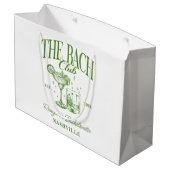 バチェロレッテカスタムレトロカクテルグリーン ラージペーパーバッグ (裏面アングル)