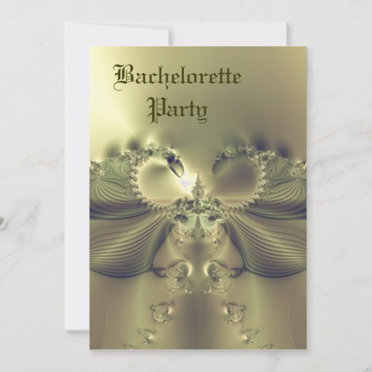 バチェロレッテカスタム招待状 招待状 (正面)