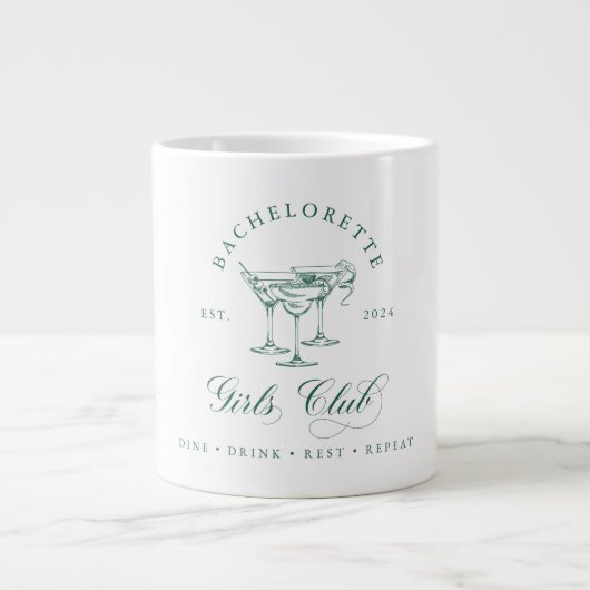 バチェロレッテガールズクラブジャンボマグ ジャンボコーヒーマグカップ (正面)