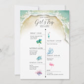 バチェロレッテガールズトリップトロピカル旅程 (正面)