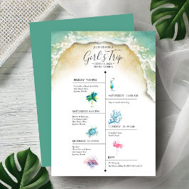 バチェロレッテガールズトリップトロピカル旅程