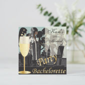 バチェロレッテガールズナイトアウトパロマブルー 招待状 (スタンド正面)