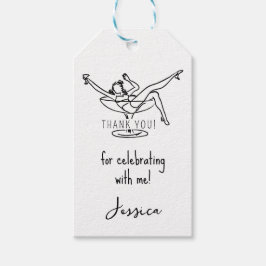 バチェロレッテガールメッセージカード ギフトタグ