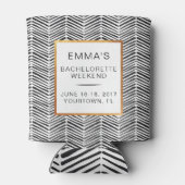 バチェロレッテクールフェイク金ゴールドゼブラ 缶クーラー (裏面)