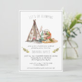 バチェロレッテグランピングキャンピングウィークエンド招待状 (スタンド正面)