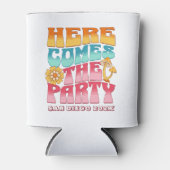 バチェロレッテグルービーレトロ波状花嫁 缶クーラー (正面)