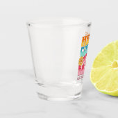 バチェロレッテグルーヴィレトロウェー文字花嫁 ショットグラス (左)