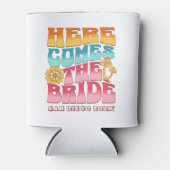 バチェロレッテグルーヴィレトロウェー文字花嫁 缶クーラー (正面)