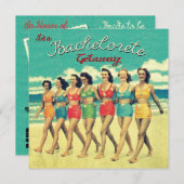 バチェロレッテゲータウェイパーティの招待状 招待状 (正面/裏面)