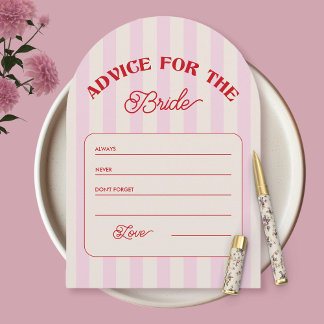 バチェロレッテゲームアドバイスfor the Bride 招待状