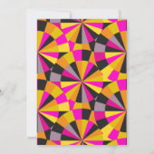 バチェロレッテゲームルームガールズテーマパーティー 招待状 (裏面)