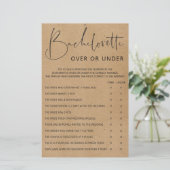 バチェロレッテゲーム – 両面 (スタンド正面)