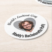 バチェロレッテコースターズワールドの最も幸運な男 ラウンドペーパーコースター (アングル)