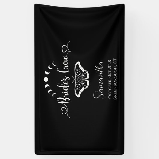 バチェロレッテゴシックパーソナライズされた体 横断幕 (縦)