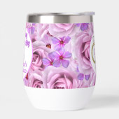 バチェロレッテゴルフパープルフラワーパーソナライズ (左面)