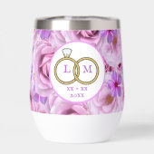 バチェロレッテゴルフパープルフラワーパーソナライズ (背面)