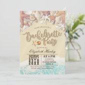 バチェロレッテサマービーチスターフィッシュシーシェル 招待状 (スタンド正面)