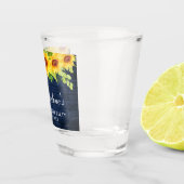 バチェロレッテサンフラワーズフローラブルーウッド ショットグラス (右)