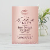 バチェロレッテシックリップバラ金ゴールド 招待状 (スタンド正面)