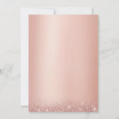 バチェロレッテシックリップバラ金ゴールド 招待状 (裏面)