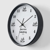バチェロレッテシンプルギフト壁時計 壁時計 (傾斜)