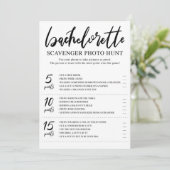 バチェロレッテスカベンジャーフォト狩りゲームカード 招待状 (スタンド正面)