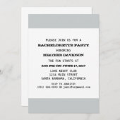 バチェロレッテテンプレート 招待状 (正面/裏面)