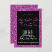 バチェロレッテデザイン 招待状 (正面/裏面)
