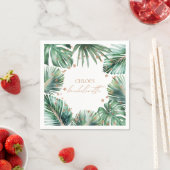 バチェロレッテトロピカルダイヤモンドモダン スタンダードカクテルナプキン (インサイチュ)