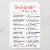 バチェロレッテドリンクもしゲーム (正面/裏面)