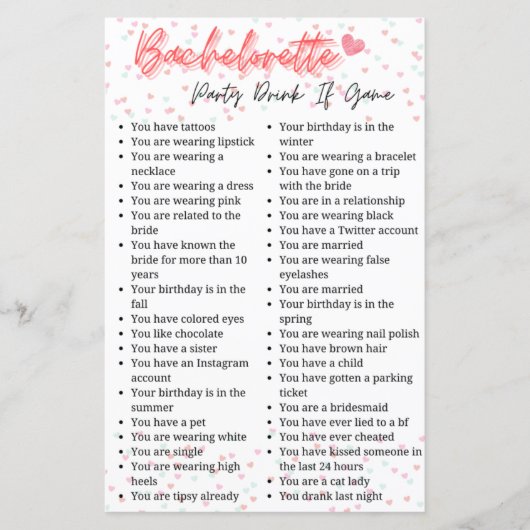 バチェロレッテドリンクもしゲーム (正面)