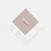 バチェロレッテナプキン – おもしろい&スタイリッシュ 縁ありカクテルナプキン (角)