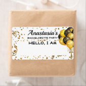 バチェロレッテバルーン紙吹雪紙名タグ ラベル (インサイチュ)