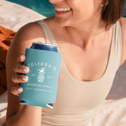 バチェロレッテパイナップル |パーソナライズされた | 缶クーラー