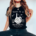 バチェロレッテパーソナライズされたの死亡ブライダルパーティ トライブレンドＴシャツ<br><div class="desc">お祝前の気味の悪い面とパーソナライズされたバチェロレッテブライダルパーティトリブレンドシャツの死。ハロウィーンをテーマにしたバチェロレッテに理想的なシャツで、ゴシックエレガンスの劇的なtouchをお祝いに追加。目を引く「花嫁またはダイ」デザインは、カスタマイズ可能な詳細と組み合わせて、魔性の魅力とハロウィーンのtouchを愛する花嫁のための完璧な選択しゃれているだ。プレミアムなトライブレンド生地を使用し、心地よいと耐久性の両方を保証。深夜の酔っ保払いの間に居心地の良い柔らかな素材と、クラシックの黒と白のデザインに対して高品質プリントが目立つ。ワイシャツの多彩なスタイルは、白黒の秋の結婚式テーマや不気味なブライダルお祝いにシームレスにフィット。あなたは祝は「死ぬまで私たちパーティー」のイベントでも、新婦と彼女のブライダルパーティの贈り物を探しユニークても、このシャツは必パーソナライズされたず感動する。ゴシックバチェロレッテの本質を捉えた傑作で、誰もが思い出に残る記念品となっている。このシャツとブライダルパーティのシャツで、あなたのお祝いの不気味なエレガンスを受け入れパーソナライズされたなさい。</div>
