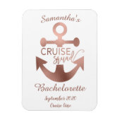 バチェロレッテパーソナライズされたクルーズスクワッドバラ金ゴールドM マグネット (縦)