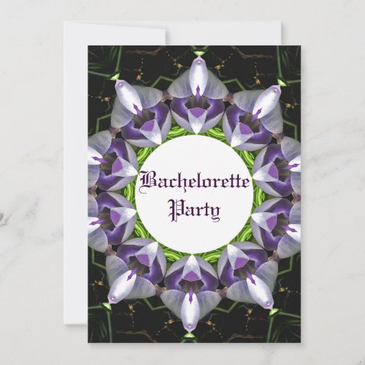 バチェロレッテパーソナライズされた招待状 招待状 (正面)