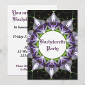 バチェロレッテパーソナライズされた招待状 招待状 (正面/裏面)