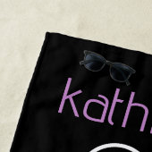 バチェロレッテパーソナライズされた ビーチタオル (インサイチュ)