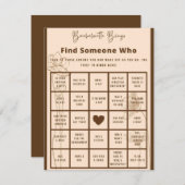 バチェロレッテパーティーゲーム エンクロージャーカード (正面/裏面)