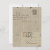 バチェロレッテビンゴゲームカード 招待状 (裏面)