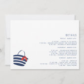 バチェロレッテビーチウィークエンドゲートウェイ 招待状 (裏面)